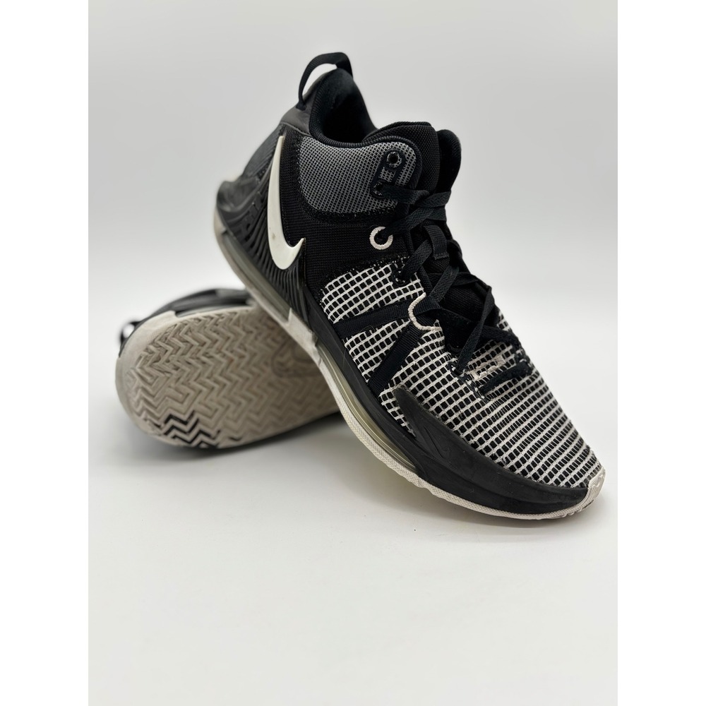Nike LeBron Witness 7 Black White‎ Basketball Shoes DZ3299-001 Mens 12